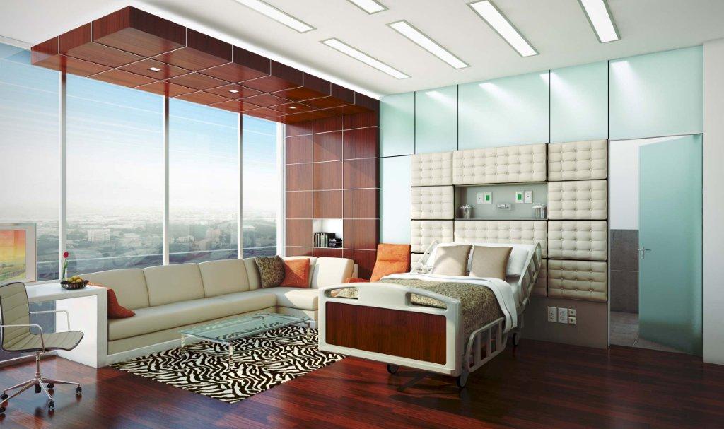 NRGSanAntonio_Patient Room Healthcare interior design